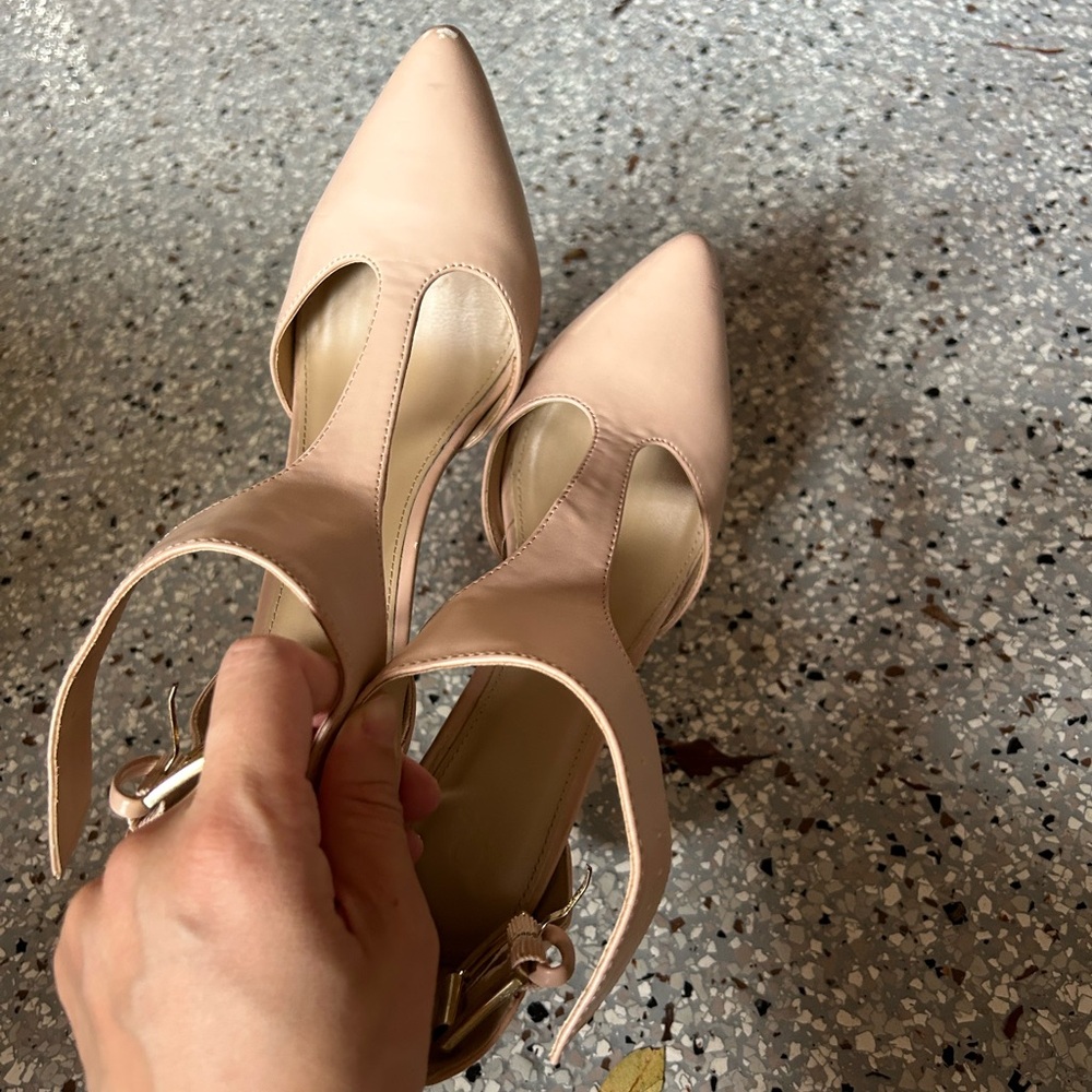 cute pink high heel
